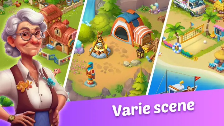 Screenshot di gameplay di Farming Harvest